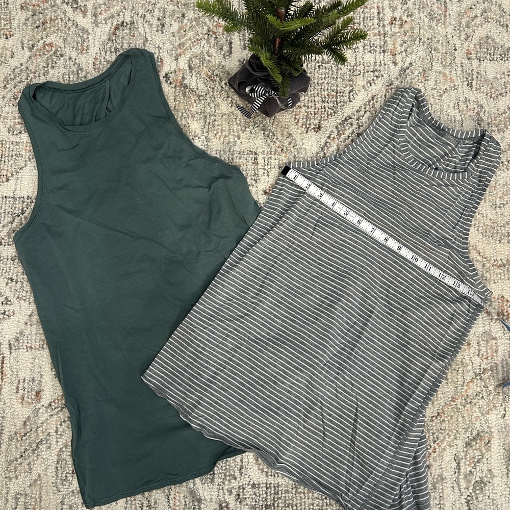 Lululemon BUNDLE two tie back tank yoga Pilates tops.
